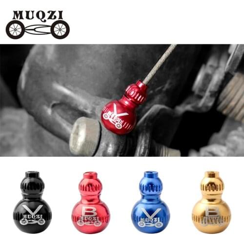 MUQZI 1PCS Bike Brake Shifter End Cap Aluminum Alloy Inner Gear Shifting Cable Tips Wire End Cap MTB Road Cycling Parts
