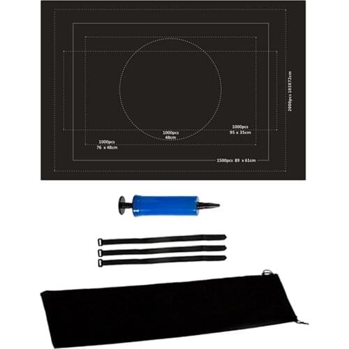 Portable Roll Up Jigsaw Puzzle Mat 2000 Pieces Puzzles Game Storage Bag