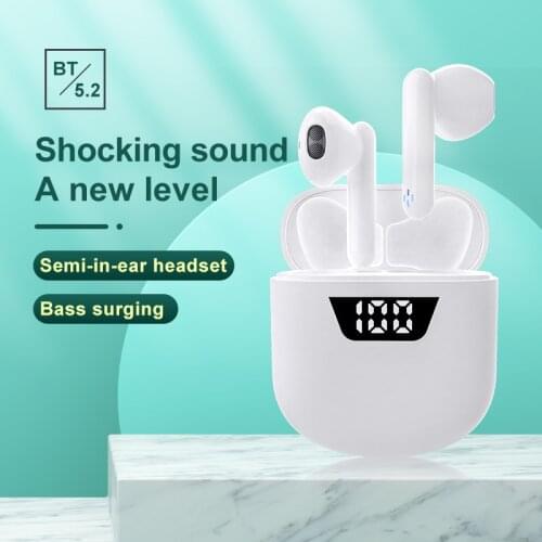 TWS P66 Bluetooth Headset Wireless Earphones Super Bass Earbuds Sports 8D Stereo Headphones pk i12 i9000 i9000 i500