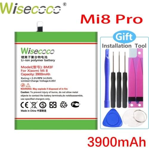 Wisecoco Xiaomi Mi 8 Phone Batteries