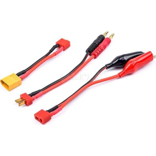 IMAX B6 Balance Chargers Cable 2S-6S Battery Alligator Clips / T Plug / XT60 / Banana Connector for IMAX B6 B6AC Charging