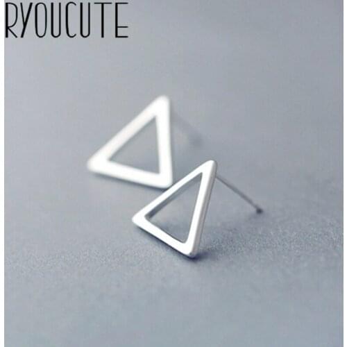 Bijoux 2019 Bohemian Triangle Earrings Ladies Silver Color Earrings for Women Wedding Statement Jewelry Pendientes