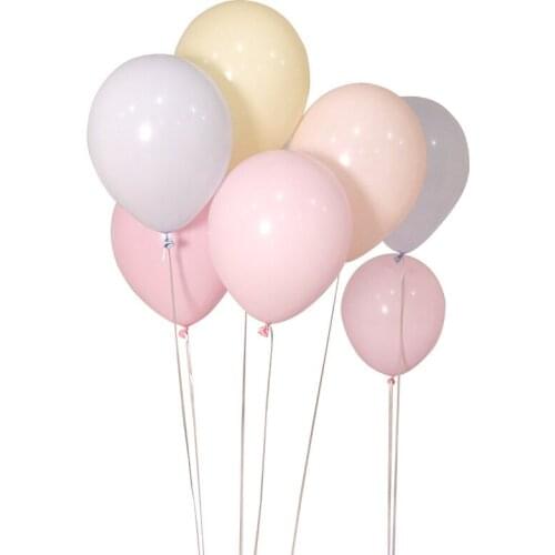 10pcs 10 inch macarons color latex balloons childrens shower birthday party wedding decoration party balloons wholesale