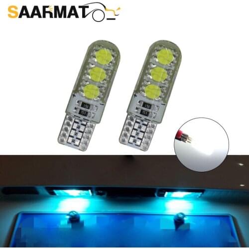 2Pcs Clearance Bulbs T10 W5W Car Interior Lamp LED Side Wedge Light For Mitsubishi asx lancer 10 outlander 2013 pajero l200 Expo