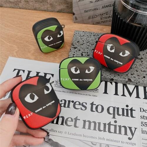 3D Cartoon Case For Airpods Silicone Soft Shell With Keychain For Airpods 1 2 3 Pro Wireless Bluetooth Earphone Protective Cover