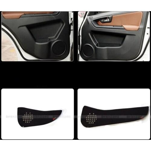 4pcs Fabric Door Protection Mats Anti-kick Decorative Pads For Suziki SX4