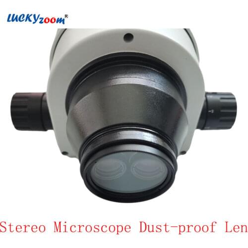 5MM Thickness Auxiliary Barlow Len 48MM Dia Objective Len For Stereo Microscope Dust Smoke Oil proof Protective Glass