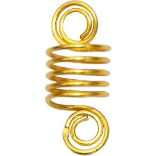 90 Pieces Dreadlocks Hair Jewelry Set Metal Cuffs Braid Rings Pendants Twisted Spring Coil Headband Decoration Accessories