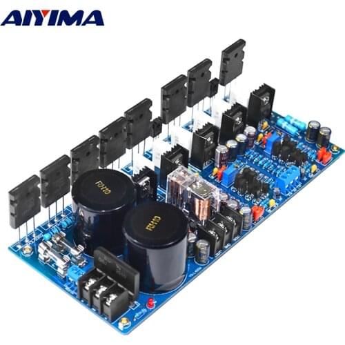 AIYIMA Power Amplifier Audio Board 2CA1930/2SC5171 TTC5200/TTA1943 Sound Amplifier Stereo Amp For Speaker Home Theater DIY