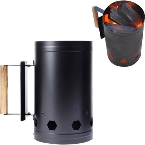 Fast Charcoal Ignition Barrel Carbon Stove Outdoor Barbecue Fire Starter Bucket