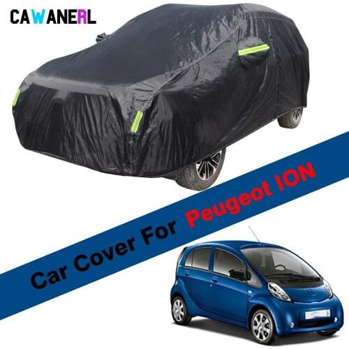 Full Car Cover Indoor Outdoor Anti-UV Sun Shade Snow Rain Dust Protection Durable Cover Waterproof For Peugeot ION