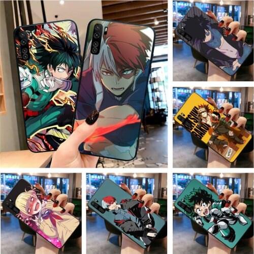 My Hero Academia Dabi Phone Case for Huawei P20 P30 P40 lite E Pro Mate 30 20 Pro P Smart 2020 P10