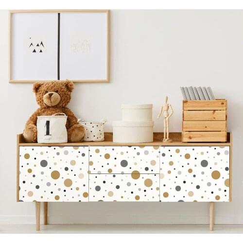 Foils adhesive furniture and walls rolls adhesive paper of various sizes, wrapping furniture tables kitchens cabinets 30x500cm