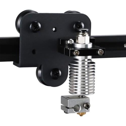 3D V6 Fixed Block Assembly Aluminum Block V6 Bracket For E3D V6 Hotend Volcano Bowden Extruder Ender 3 CR10 3D Printer Parts