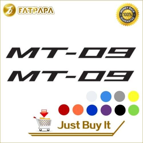 Motorcycle bike Fuel tank Wheels Fairing notebook Luggage helmet MOTO Sticker decals For Yamaha MT09 MT 09 MT-09