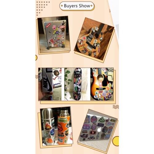 Suitcase Sticker Personality Motorcycle Sticker Graffiti Sticker Guitar Laptop Horrible Series Hot Style Waterproof Stickers ZLL