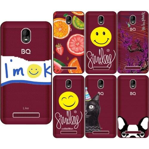 For BQ 5047L LIKE covers Silicone Ultra Thin Clear Soft TPU Phone Case For bq 5047l like Transparent Funda Coque