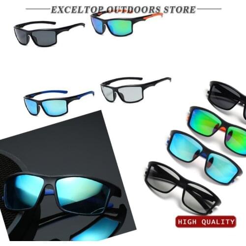 EXCELTOP New Luxury Polarized Sunglasses Mens Driving Shades Male Sun Glasses Vintage Travel Fishing Classic Sun Glasses 400