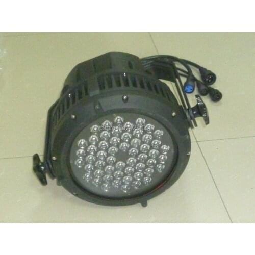 Outdoor ip65 led stage light 54pcs*3W waterproof led wash light par can disco light stage lighting bar dj
