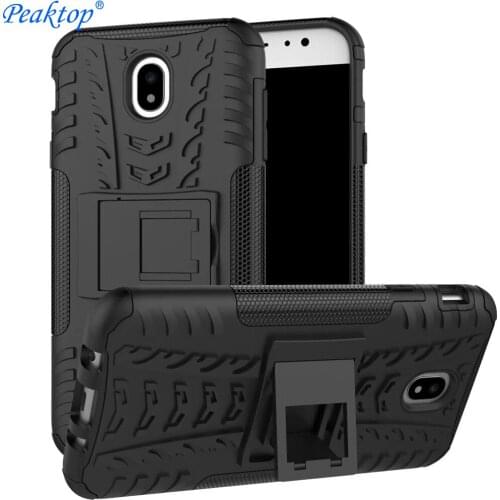 Peaktop Heavy Duty Armor Shockproof Slim Case for Samsung Galaxy J7 2017 EU / J7 Pro J730 cover Shockproof PC+TPU back Function