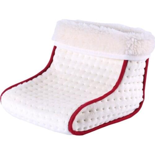 Cosy Heated Plug-Type Electric Warm Foot Warmer Washable Heat 5 Modes Heat Settings Warmer Cushion Thermal Foot Warmer
