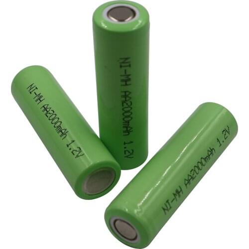 AA 2000mAh 10pieces Ni-MH power Vacuum cleaner battery batteries,recharge battery,battery cell,cell,discharging current 2A
