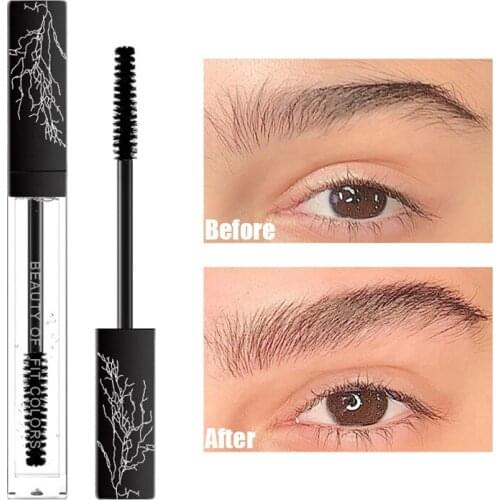1PCS Waterproof 3D Wild Eyebrow Styling Fluid Long-lasting Sweat-proof Transparent Brow Setting Gel Makeup Cosmetics 8ml