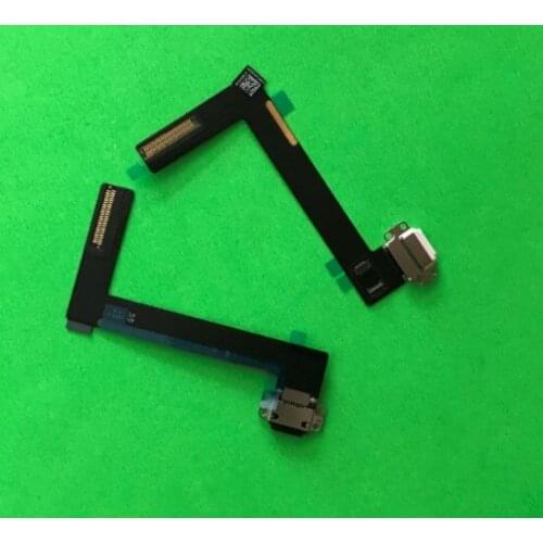 10pcs/Lot New For iPad air 2 For iPad 6 USB Charging Port Plug Flex Cable Charger Port Dock Connector Flex Cable