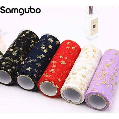 10Yards 15cm Tulle Fabric Sewing Organza Wedding Decoration Ribbons for Crafts DIY Decorative Ribbons Christmas Decor Ribbon Bow