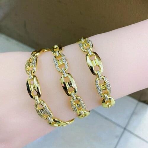 5pcs/lot New design colorful cz bangle,plated cute shape cubic zircon jewelry,popular bangle cheap wholesale