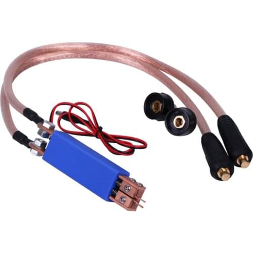 DIY spot welding machine accessories red copper integrated welding pen automatic trigger handheld spot welding pen