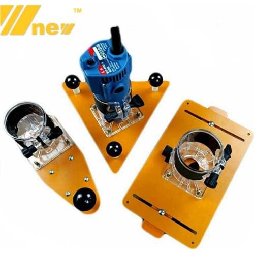 Trimming Machine Balance Board Flip Board guide table Electric Wood Milling Slotting Chamfering For Woodworking Work Bench