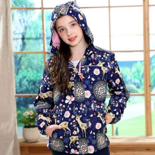 BEEBILLY Girls' Windbreakers