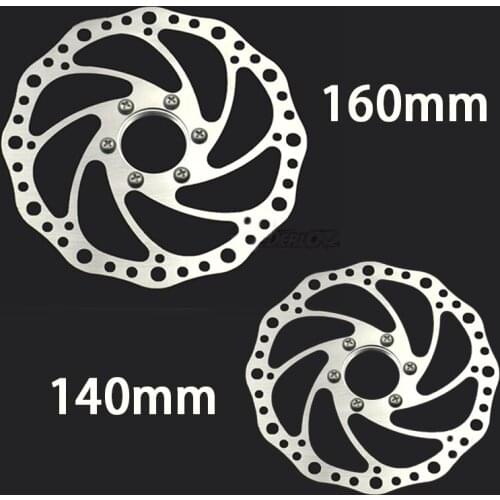 Catazer bicycle brake disc Rotors Front 160mm and Rear 140mmMTB bike brake disc Rotors Free shipping DR008