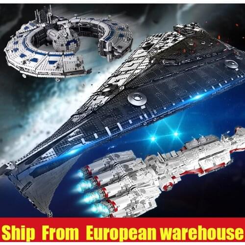 Mould King 21003 21004 21005 Star Toys Wars Building Blocks UCS Dreadnought Star Destroyer Assembly s Model Kits Christmas Gift