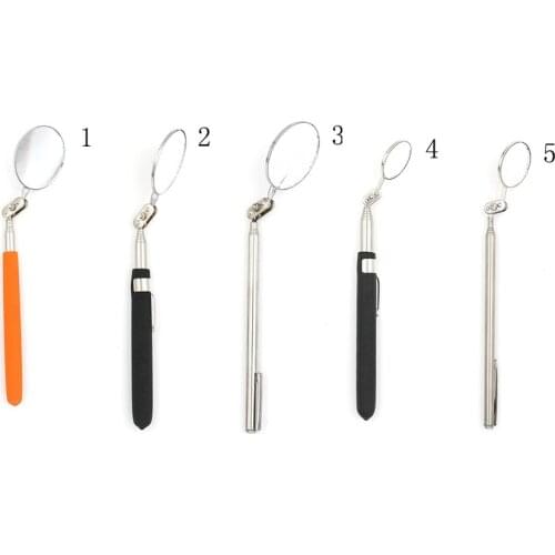 Round Mirror Extension Car Angle Telescopic Car Inspection Inspection Lens Manual Tool Auto Parts Hand Tool