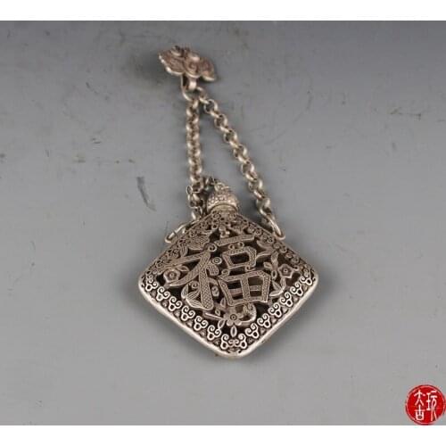 Clavicle Necklace Pendant with silver jewelry of ancient-style folk Fengfu Miao