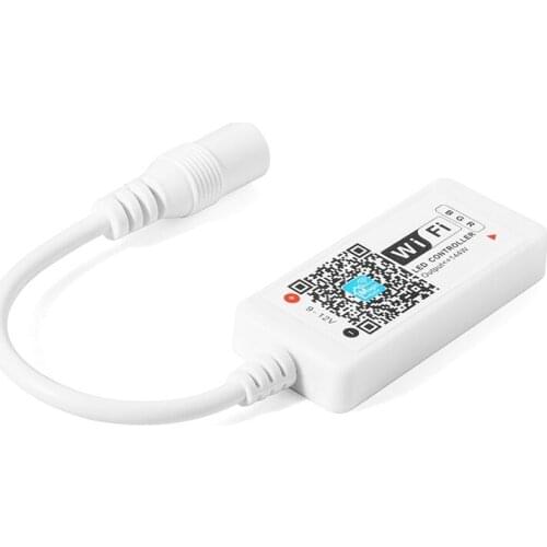 Mini WiFi RGB LED Strip Controller For iPhone iPad Android Smartphone Tablet