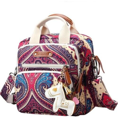 Multifunction Diaper Bag Backpack Mother Care Hobos Bags Baby Stroller Nappy Bag for Mom Horse Ornaments Maternity Backpacks