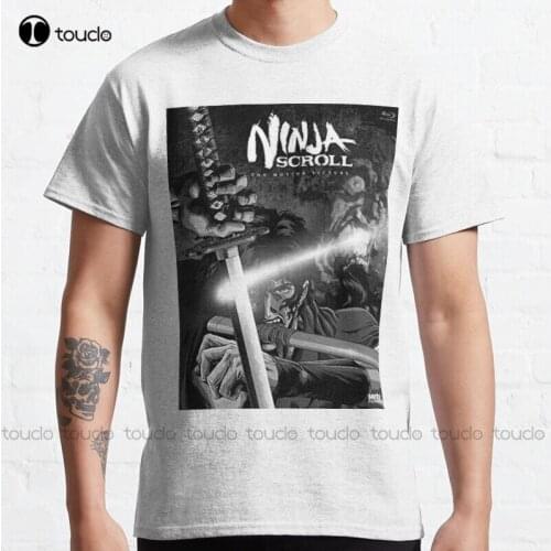 New Ninja Scroll B/W Tupac Trump Music Rap Hip Hop Classic T-Shirt Mens Casual Shirts Cotton Tee Shirts S-5Xl Unisex
