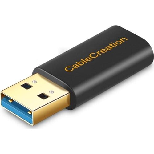 USB 3.0 A Male to USB-C Female Adapter,Type 3.0 to Type C Converter Data & Charging for USB-C Charge Cable