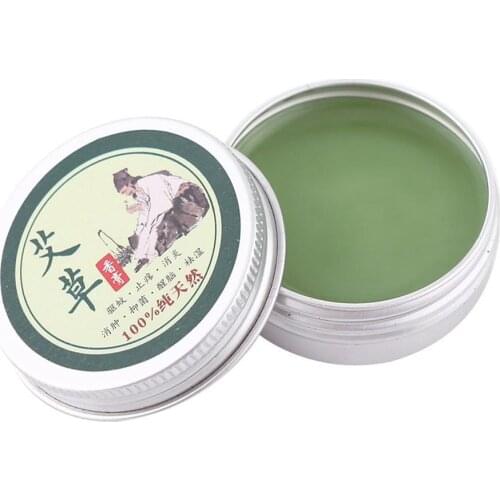 Herbal Moxa Moxibustion Cream Balm Mugwort Health Skin Care Repair Essential Massage Oil Relief Arthritis Neck/ Back Pain