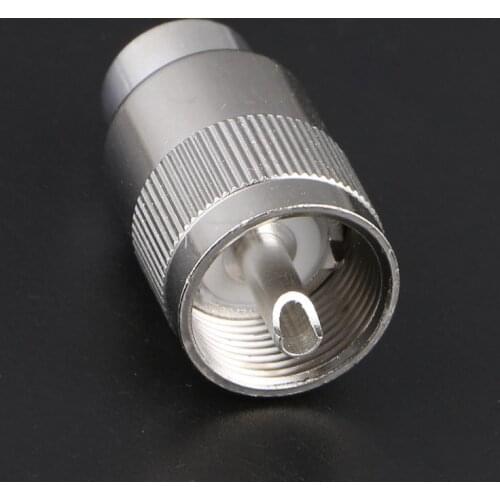 100% Brand New and High Quality Yuanmaoao UHF Male PL259 Plug Solder RG8 RG213 LMR400 7D-FB RF Coaxial Cable Connector