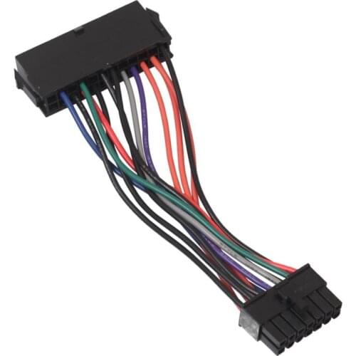 IN STOCK Power Supply Cord 18AWG Wire ATX 24pin To 14pin Adapter Cable For Lenovo IBM HA1 Support Dropshipping and wholesale