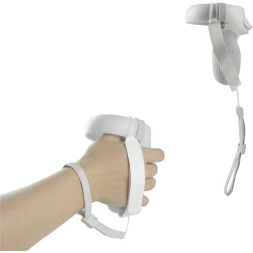 The Handle Grip Cover Protective of Sleeve Case Fixed Strap Hand Strap for Oculus Quest2