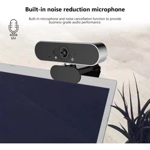 Bluelans USB 1080P Webcam Camera Video Recording Web Cam with Microphone for PC Computer