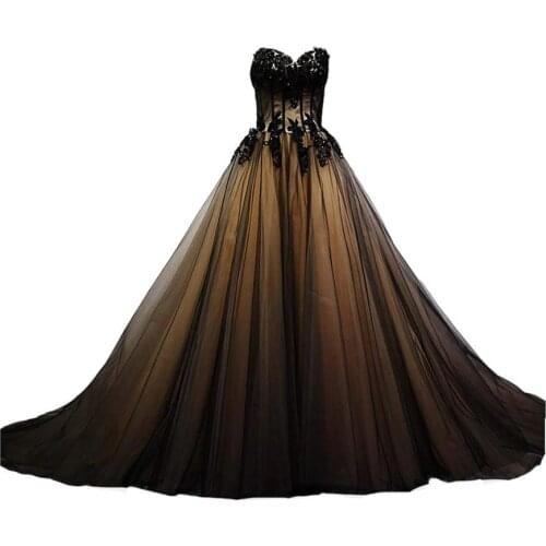 Bealegantom Swettheart Ball Gown Black Lace Quinceanera Dresses 2019 Beaded Lace Up For 15 Years Vestidos De 15 Anos QA1428