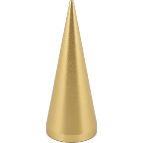 Gold Silver Metal Ring Labe Holder Vertical Creative Ornament Rack Supporting Jewelry Store Display Rack