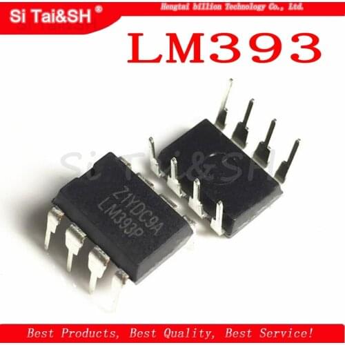 10PCS LM393P DIP8 LM393 DIP LM393N 393 DIP-8 new and original IC