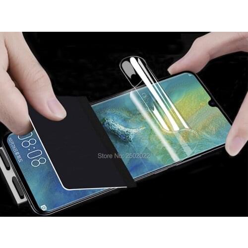 10PCS/Lot 3D Curved Not Tempered Glass Screen Protector For Huawei mate 10 pro PET Soft Film For Mate 10 pro